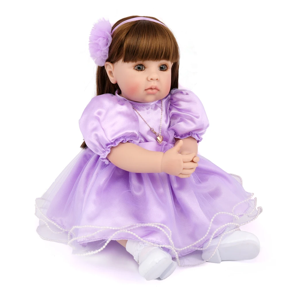 KAYDORA Reborn Baby Dolls 20 дюймов 50 см силикон очаровательны живы реалистичные детские Bebe