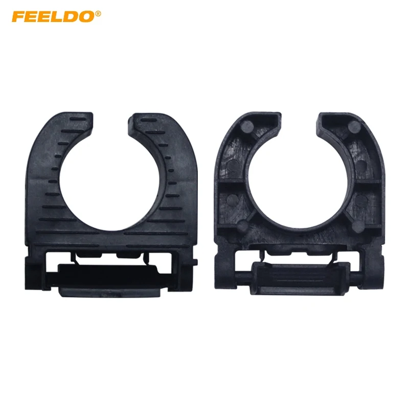 

FEELDO 2x Auto HID Xenon Bulb Holder Base H7 Low Beam Bracket Retainers Adapter Sockets For Ford Mondeo #FD5549