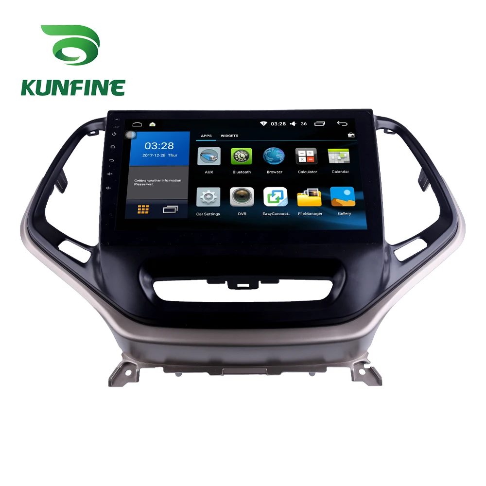Восьмиядерный 1024*600 Android 8 1 автомобильный DVD GPS навигационный плеер Deckless стерео для