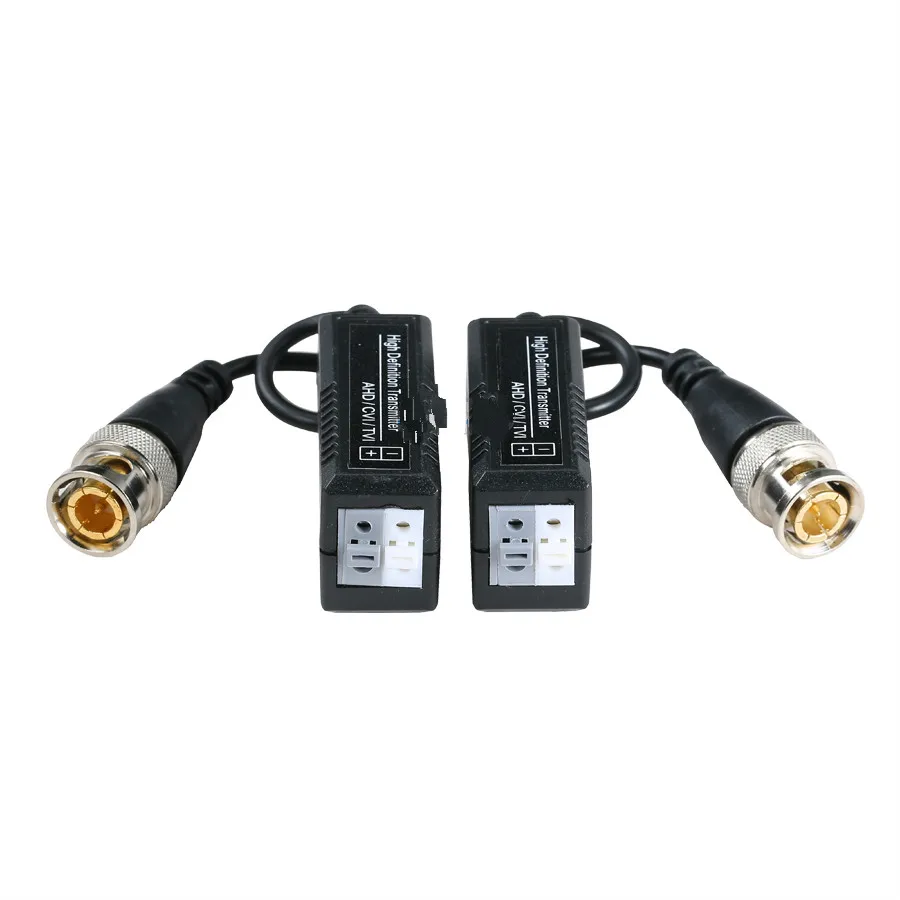 ESCAM BNC на UTP Cat5/5e/6 видео Balun HD адаптер трансивера передатчик поддержка 1080P 4MP 5MP AHD CVI