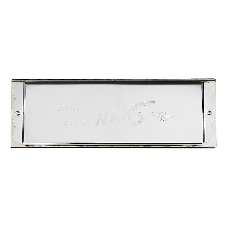 Профессиональная Лебединая SW-BS высококлассная басовая Губная гармошка с низким