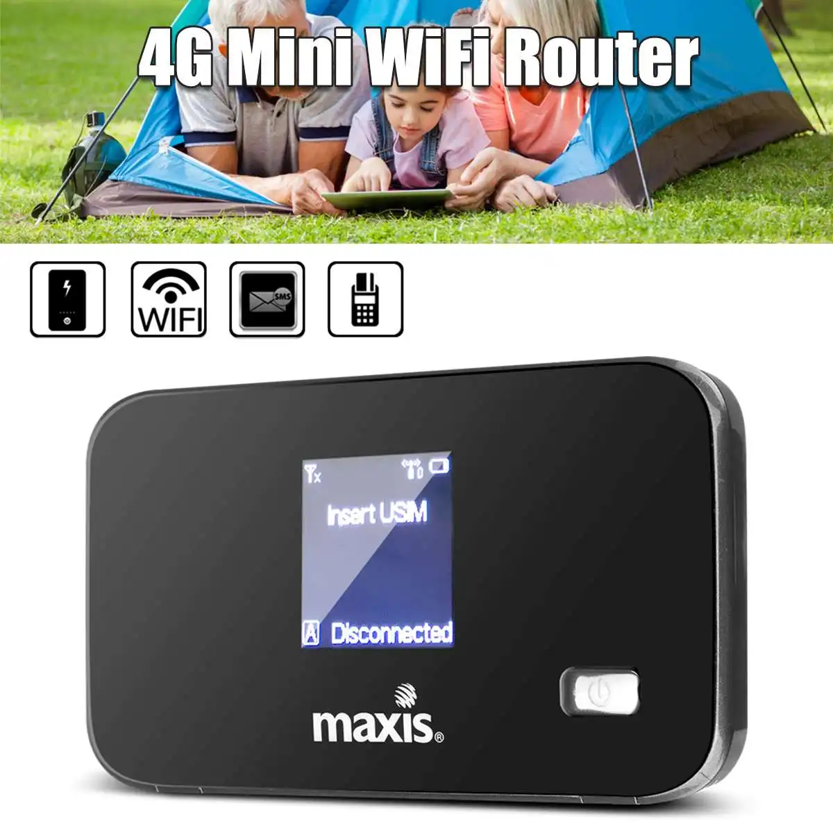 4G/3g LTE FDD wifi B1/B3 беспроводной мобильный маршрутизатор-модем 150 Мбит/с разблокирован