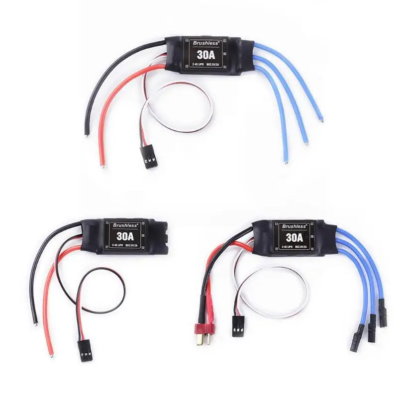 XXD 30A ESC бесщеточный контроллер скорости двигателя для радиоуправляемого
