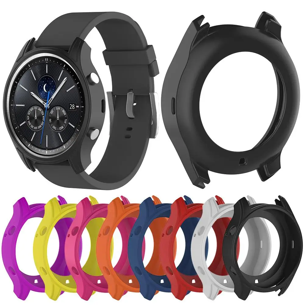 Чехол для Samsung Gear S3 Классический чехол Galaxy Watch 42 мм 46 ремешок Универсальный мягкий