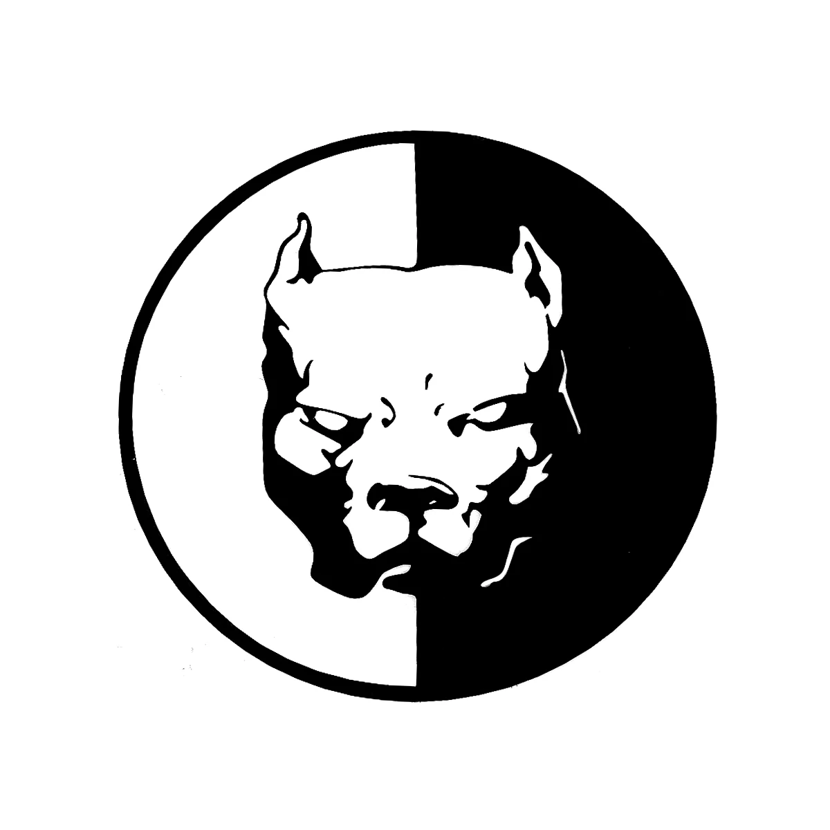 Самоклеящаяся наклейка для автомобиля Bull Dog Pitbull ноутбука окна стены грузовика