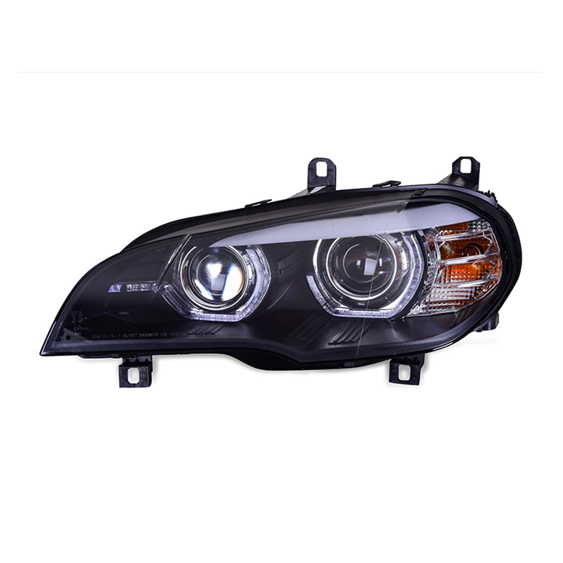 Roadot Автомобиль Стайлинг для BMW X5 E70 2007-2013 светодиодный фары сборки фар автомобиля