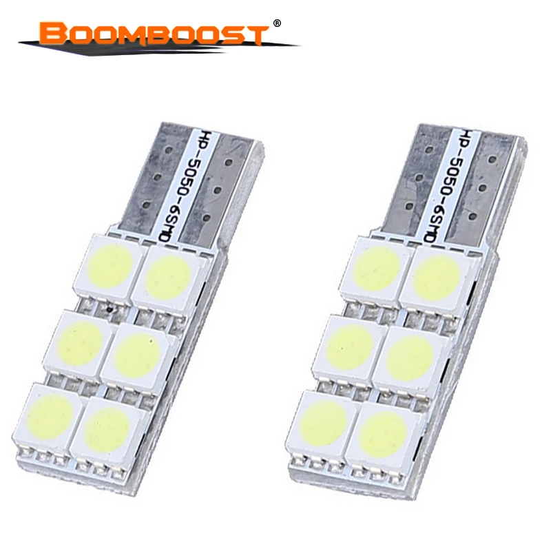 2 шт. высокая мощность Вт 12 В светодиодный T15 158 168 194 5050 6smd светильник для салона