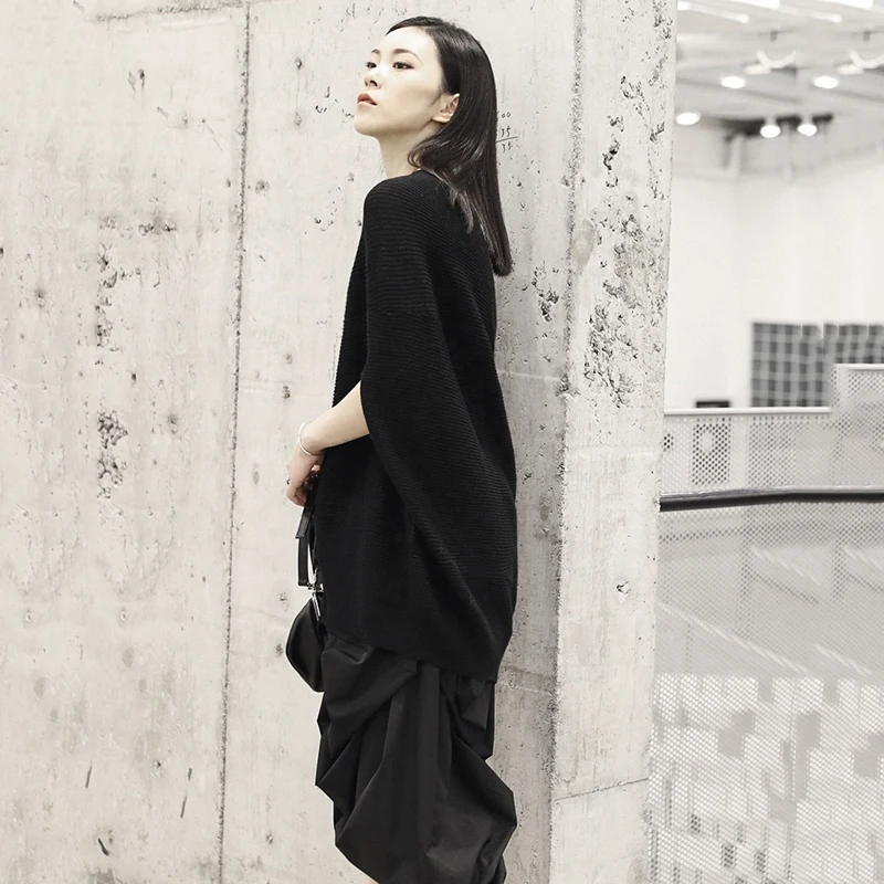 CHICEVER 2019 Spring Women's Sweaters Tops Female O Neck Sleeveless Irregular Hem Knitted Sweater Pullovers Casual Clothes New | Женская