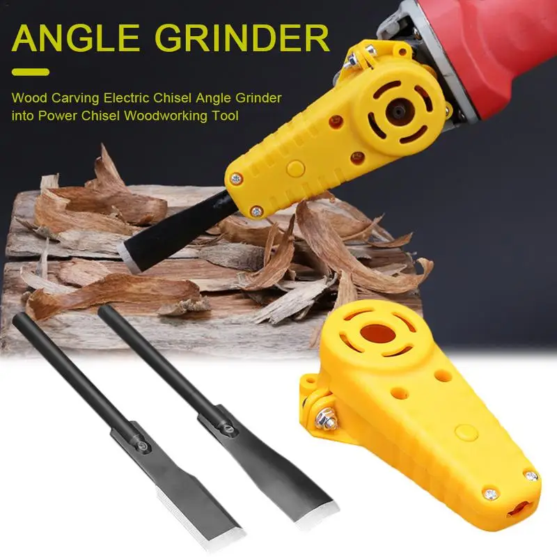 Wood Carving Electric Chisel Angle Grinder into Power Woodworking Tool | Инструменты