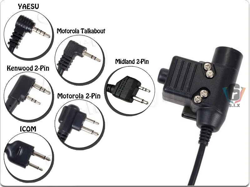 Тактическая гарнитура Bowman Elite II с Peltor PTT наушники Kenwood Push для