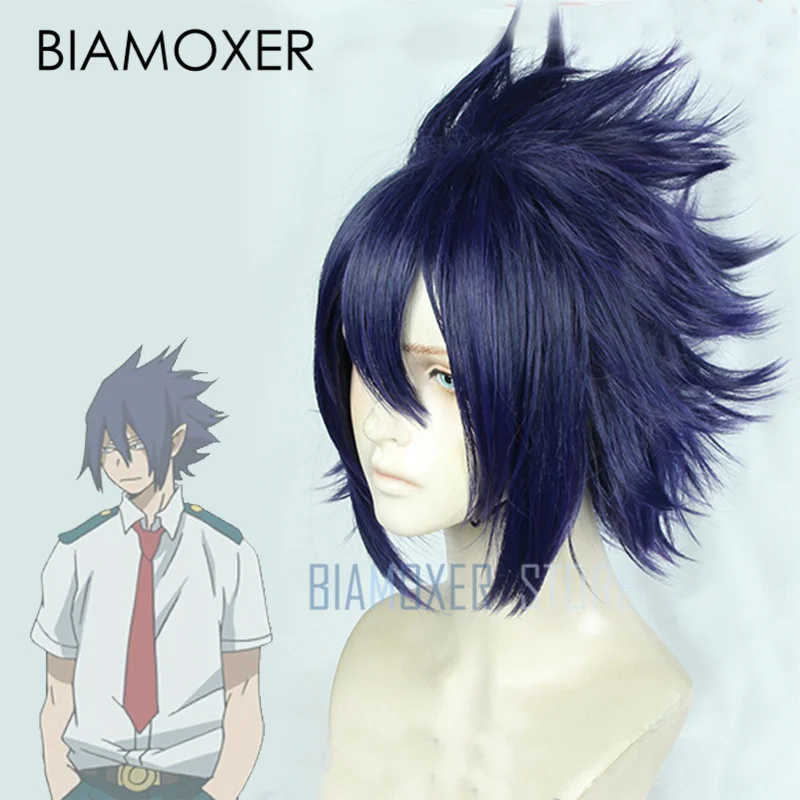 

Biamoxer мой герой Академия 3 Tamaki Amajiki Косплей парики Boku no Hero моя Академия 3-й сезон короткие прямые Аниме синтетические волосы