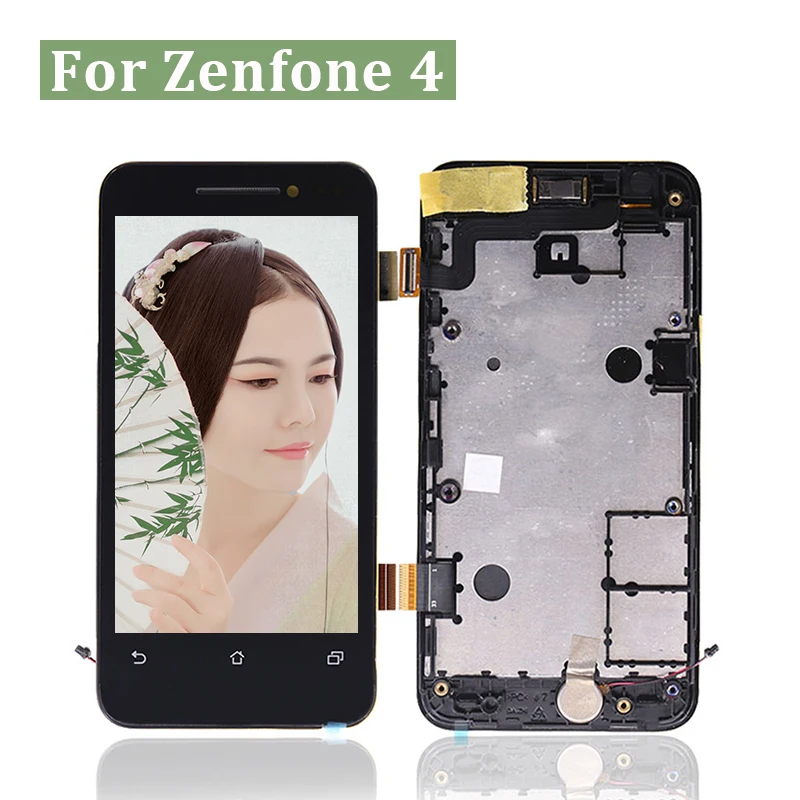 Для Asus zenfone 4 A400CG ЖК экран + тачскрин с рамкой дигитайзер в сборе для Zenfone Ремонт