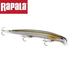 Рыболовная приманка Rapala Maxrap Series Mxr11, 11 см, 13 г, жесткая рыболовная наживка 0,3-0,9 градусов, литая наживка с 2 Vmc крючками и 3d-глазами