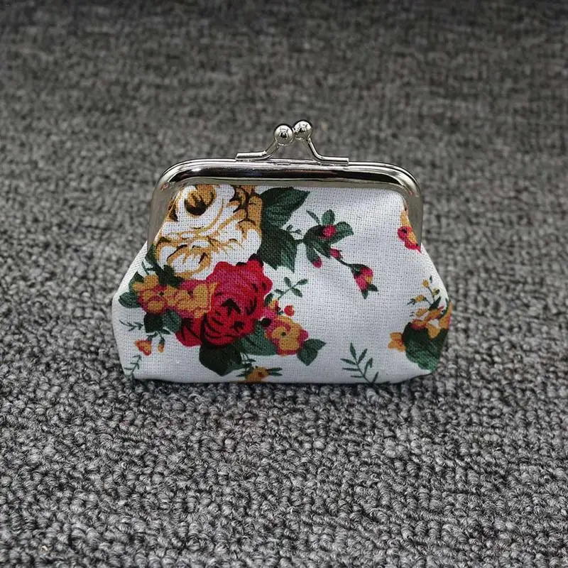 

Fashionable Coin Purses Vintage Fashion Pouch Change Key Handbag Mini Storage Canvas Pocket Pack Purse Bags For Women Ladies Bag