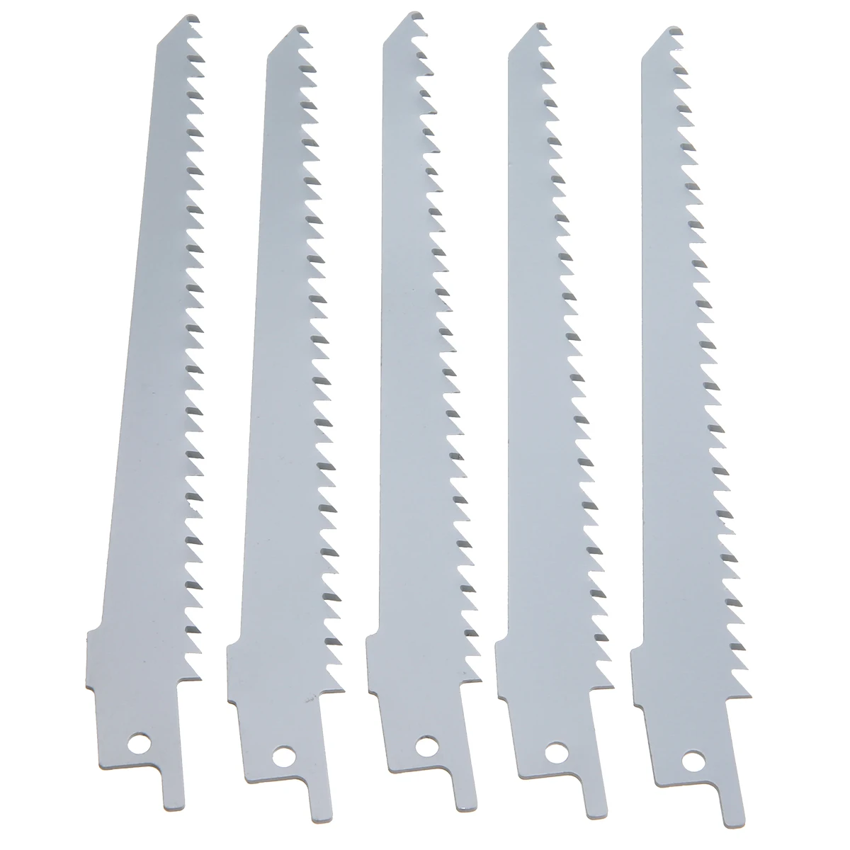 

5 Pieces Reciprocating Saw Blades 6" 150mm Extra Sharp HCS Reciprocating Saw Blades S644D For Wood Hand & Power Tool Accessories