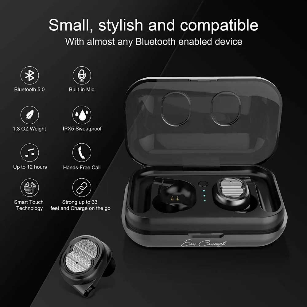Duszake X6 наушники-вкладыши TWS True Беспроводной наушники 5D стерео Bluetooth