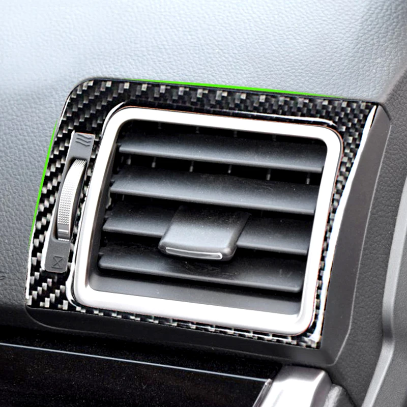 2 шт. наклейки на автомобильные воздуховыпускные отверстия из углеродного