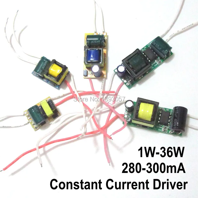 

50pcs 280mA 300mA Constant Current Driver 1w 3w 5w 7w 9w 10w 12w 15w 18w 20w 21w 24w 30w 36w 50w LED Lamp Power Supply