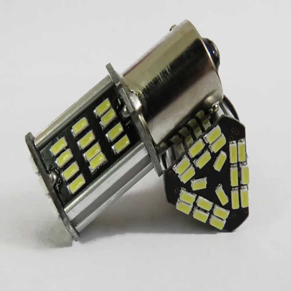 2 шт. H4 H7 H11 Светодиодный супер яркий фонарь 57 3014SMD Автомобильные противотуманные