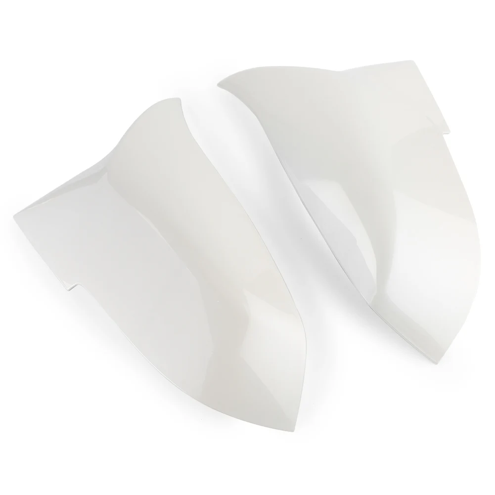 Car Rear View Side Mirror Cover Trim For BMW F30 F31 F32 F35 F36 2014 2015 2016 2017 2018 White ABS Plastic 2pcs | Автомобили и