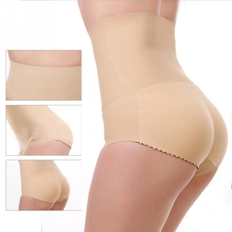 Для женщин Высокая Васит Поддельные Ass Хип До Мягкий Батт Enhancer нижнее белье