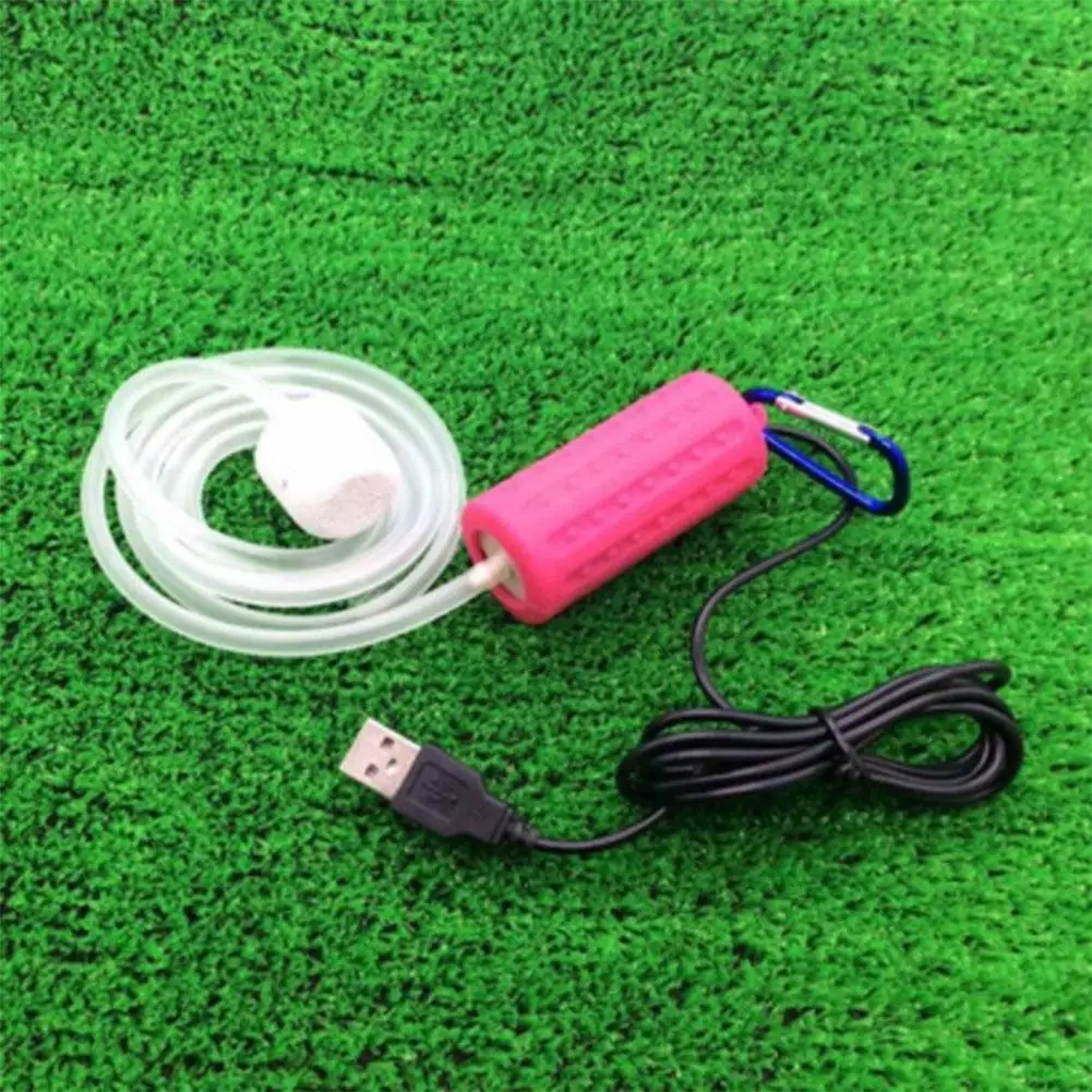 Adeeing Portable Mini Usb Aquarium Fish Tank Oxygen Air Pump Mute Energy Saving Supplies Accessories | Дом и сад