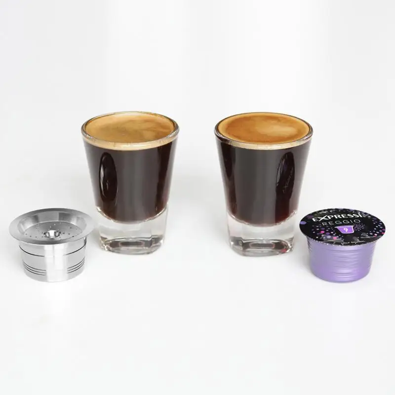 

304 Stainless Steel Coffee Capsule Set Refillable Reusable Filter Coffee Pods Coffee Machine