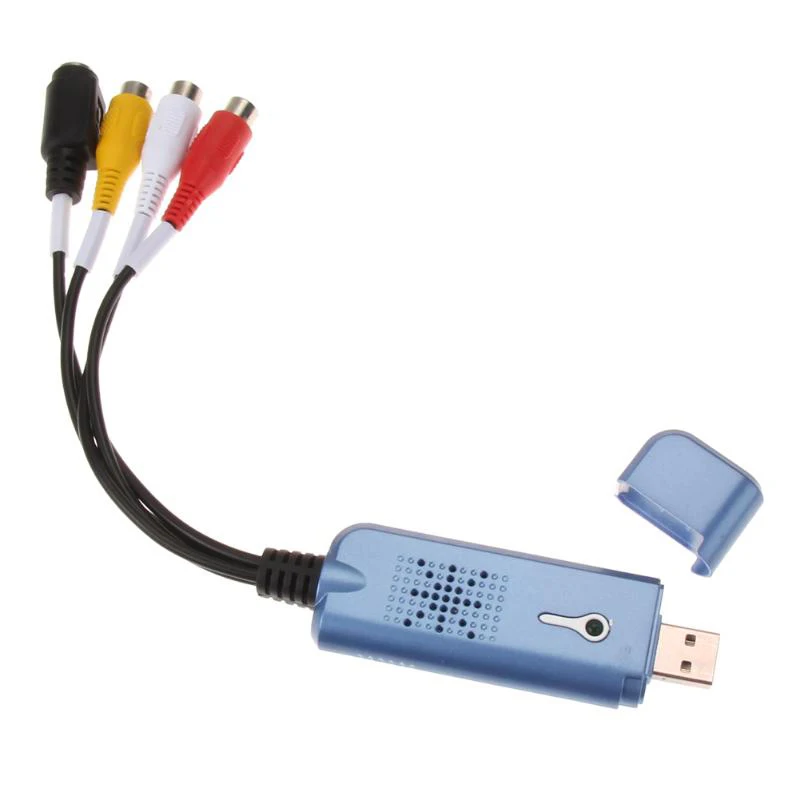 USB 2 0 конвертер аудио видео карта захвата адаптер устройство для WIN7 NTSC PAL DVD