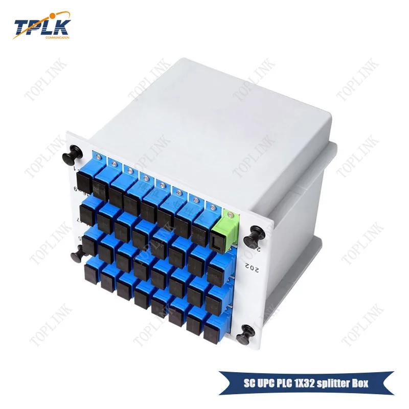 10 шт. распределитель ПЛК FTTH LGX 1*32 дюйма блок модуля кассеты SC/UPC коннектор