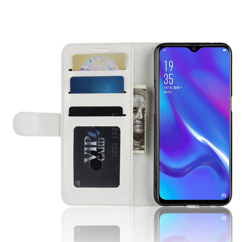 Alesser высококачественный защитный чехол для Oppo K1 кожаный Капа Чехол книжка из