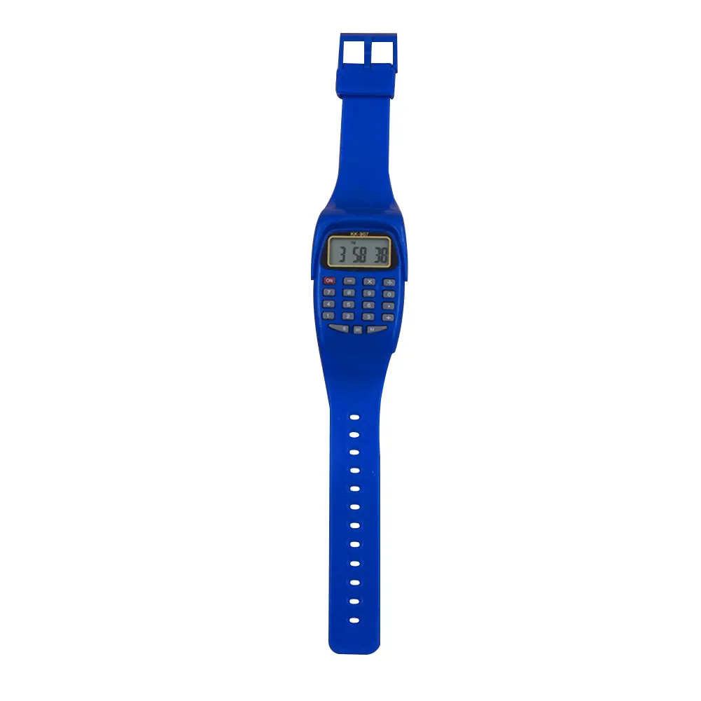 

Exam artifact Children Sports Digital Square Wrist Watch Calculator Examination Tool Kids Gift