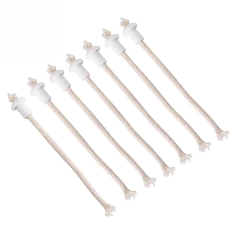 Новый фитиль для свечей винной бутылки хлопок белый цвет фонарь масляная лампа