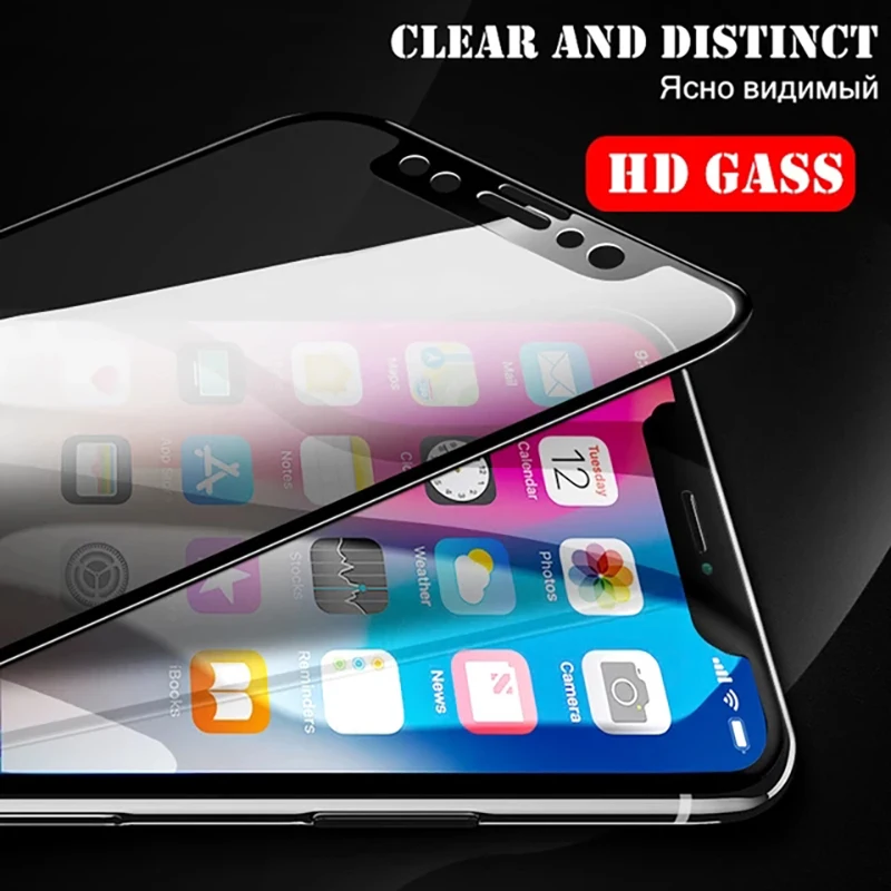 Защитное стекло для iphone x Защита экрана 8 plus 7 6 P XS Max aphone apple ix закаленное