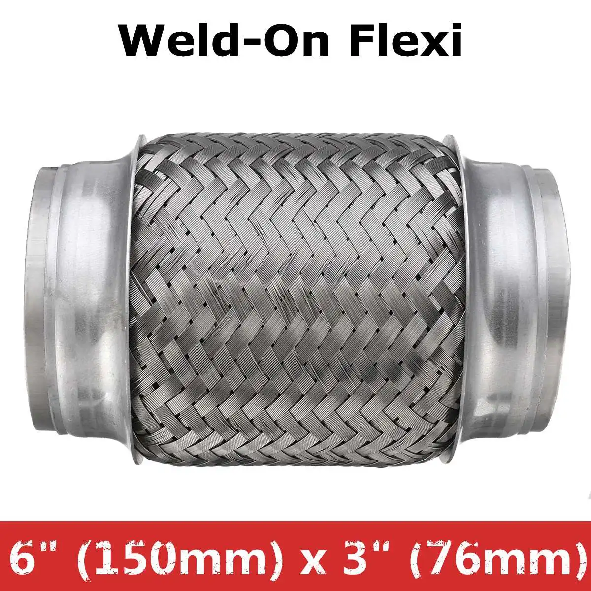 Сварная труба 3 &quotx 6&quot гибкая из нержавеющей стали Flexi Repair pipe 76 мм x 150 | Автомобили