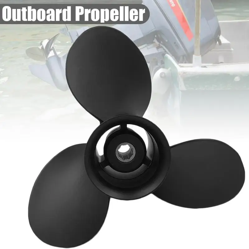 Aluminum Alloy Ship Propeller Marine Outboard With 8 Spline Tooth For Mercury 6-15HP Engines | Автомобили и мотоциклы