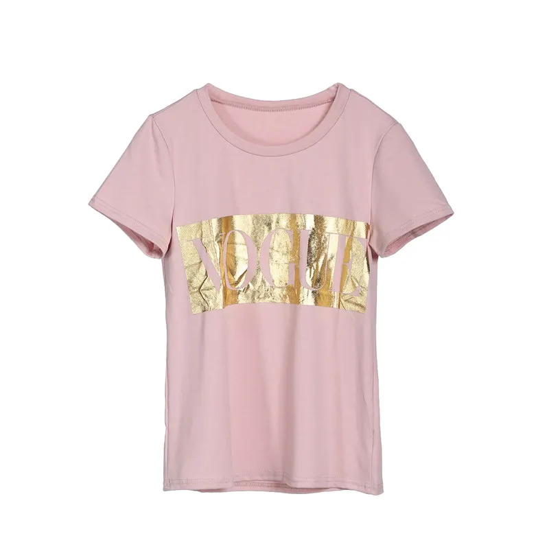 S XL летняя футболка для женщин Новое поступление модная с буквенным принтом