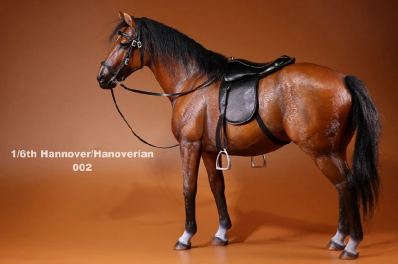 Для коллекции 1/6 Германия Hanoverian 002 Коллекционная модель лошади фигурка для экшн
