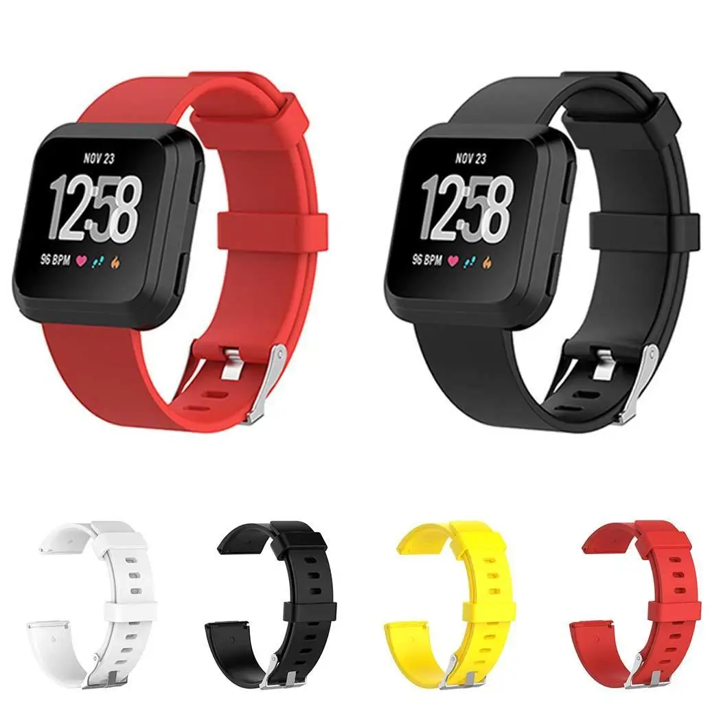 Durabe сильные Мягкие Твердые Смарт часы ремешок для Fitbit Versa Lite аксессуары