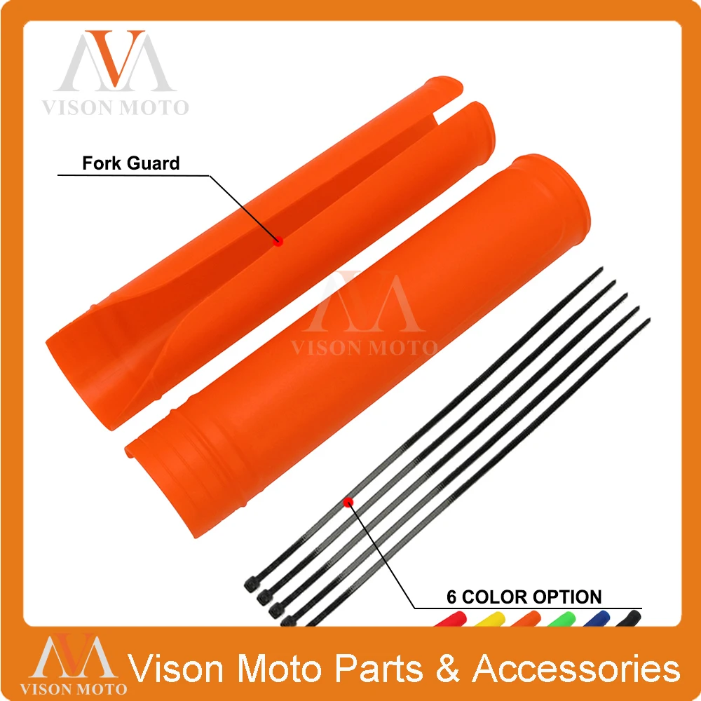 Защита передней вилки для KTM YAMAHA HONDA CRF XR KX KLX EXC EXCF 50 85 125 250 530 600 650 грязный велосипед