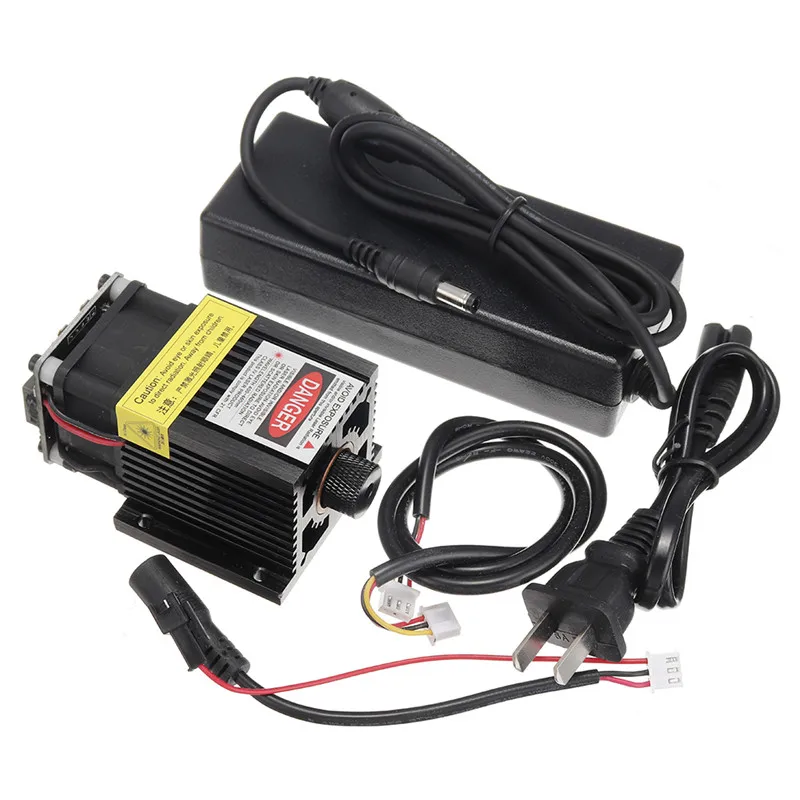 T05 5500 МВт 445нм синий лазерный модуль TTL & PWM модуляция 2 54 3P + 2P для EleksMaker DIY Лазерный