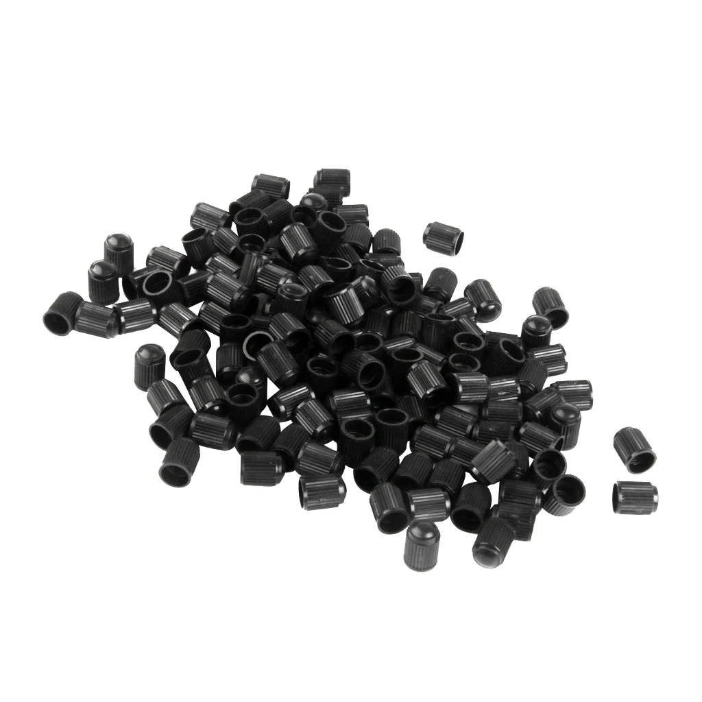 100 шт. бескамерные колпачки для пневматических клапанов колес автомобильных шин