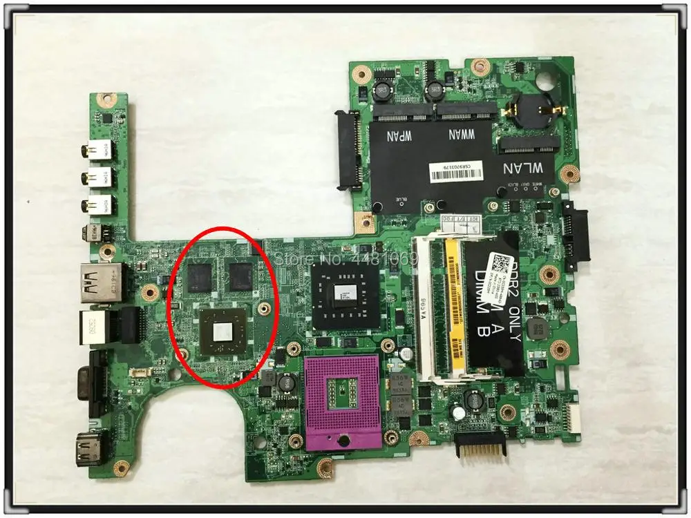 Для Dell Studio 1555 Тетрадь материнская плата C235M CN 0C235M Материнская ноутбука DA0FM8MB8E0 PM45