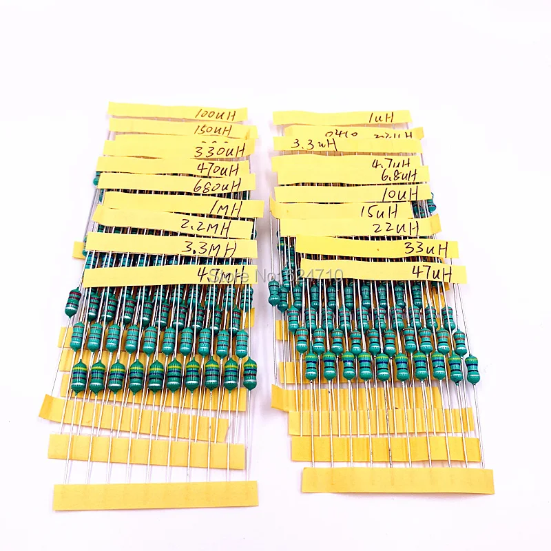 20*10 шт. = 200 0410 дюйма 1/2 Вт 0 5 Вт|inductor assorted kit|coil inductorinductor assortment |