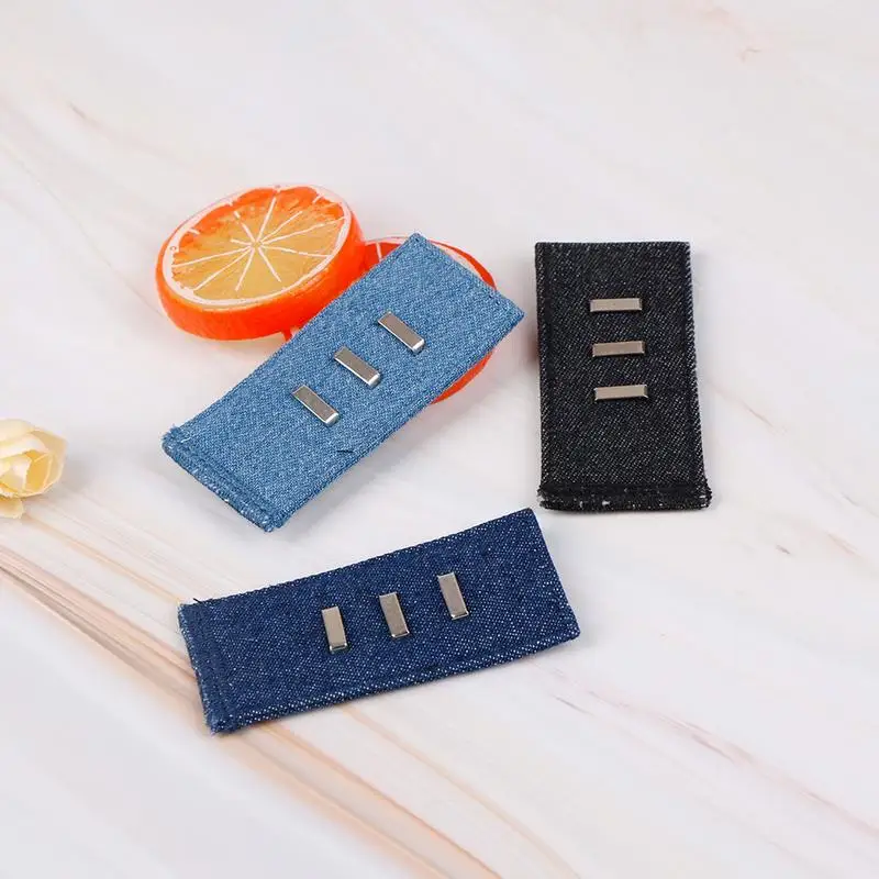 Pants Waist Extender Button for Men Women with Gold Finished Metal DIY Adjustment Blue Black | Аксессуары для одежды