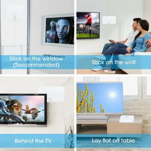 Цифровая ТВ антенна 200 миль HD Skylink 4K цифровая комнатная TV 1080P усиленный кабель