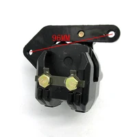 rear brake caliper black for honda trx 400ex sportrax 400 trx 400 99 04