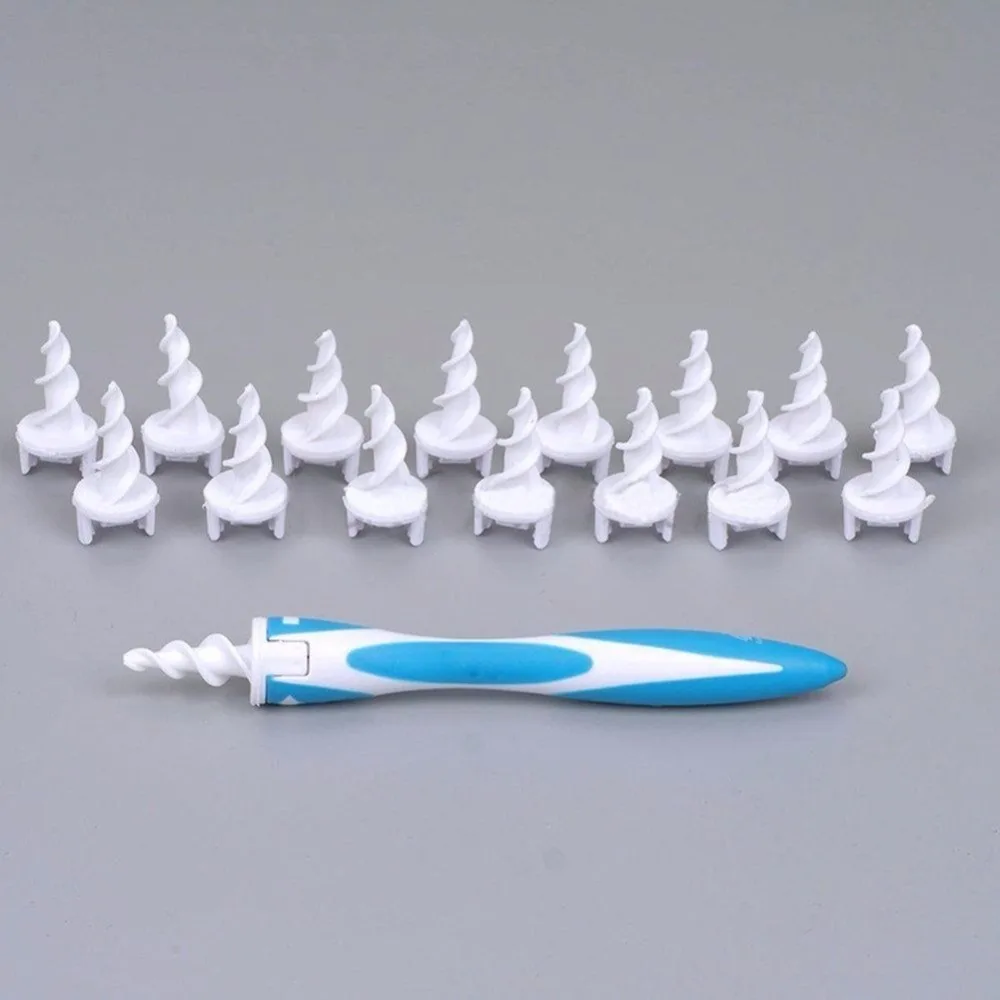 16 Pcs/setRotating Smart Ear Cleaner Earpick Easy Earwax Removal Soft Spiral Prevent Ear-pick Clean Tools Care Kit | Красота и