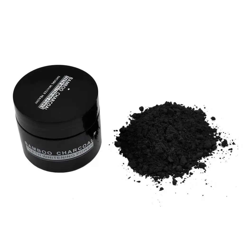 Новый портативный бамбуковый уголь Teeh Withening косметическая пудра зубной порошок