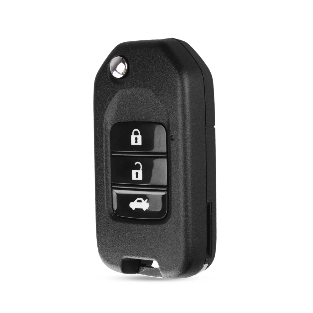 Dandkey 3 кнопочный модифицированный складной флип чехол для Honda XRV Civic City Vezel Odyssey