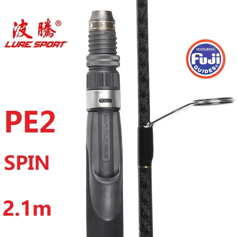 Удилище LURESPORT для катушкодержателя FUJI 2 1 м 260 PE2-4 5 секций